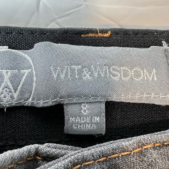 Wit & Wisdom Grey Premium Authentic High Rise Jegging - Picture 8 of 14